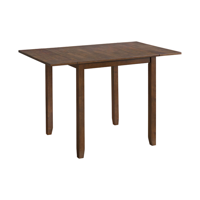 Alex - 3 Piece Dining Set With Drop Leaf Table - Espresso – 3 Piece Dining Room Sets by Elements International at Furniture Wholesale Plus , Nashville furniture store