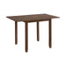 Alex - 3 Piece Dining Set With Drop Leaf Table - Espresso – 3 Piece Dining Room Sets by Elements International at Furniture Wholesale Plus , Nashville furniture store