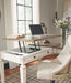 Realyn - L Shaped Desk With Lift Top - White / Brown – Lift Top Desks by Signature Design by Ashley® at Furniture Wholesale Plus , Nashville furniture store