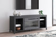 Cayberry - TV Stand With Fireplace - Black – Fireplace TV Stands by Signature Design by Ashley® at Furniture Wholesale Plus , Nashville furniture store