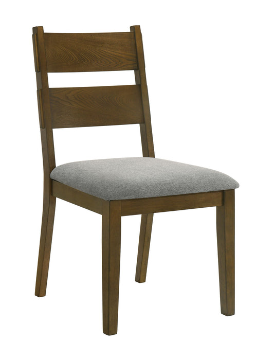 Everly - Side Chair (Set of 2) - Brown – Chair Sets by Crown Mark at Furniture Wholesale Plus , Nashville furniture store