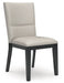 Glinari - Dining Upholstered Side Chair (Set of 2) - Taupe / Black – Chair Sets by Signature Design by Ashley® at Furniture Wholesale Plus , Nashville furniture store