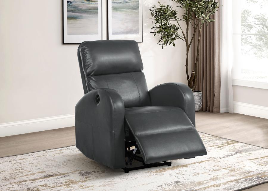 Grant - Upholstered Power Recliner Chair – Reclining Chairs by Coaster Fine Furniture at Furniture Wholesale Plus , Nashville furniture store
