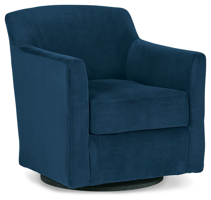 Bradney - Swivel Accent Chair - Premium Swivel Chairs from Signature Design by Ashley® - Just $378! Shop now at Furniture Wholesale Plus  We are the best furniture store in Nashville, Hendersonville, Goodlettsville, Madison, Antioch, Mount Juliet, Lebanon, Gallatin, Springfield, Murfreesboro, Franklin, Brentwood