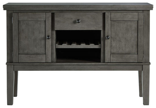 Hallanden - Gray - Dining Room Server - Premium Servers from Signature Design by Ashley® - Just $758! Shop now at Furniture Wholesale Plus  We are the best furniture store in Nashville, Hendersonville, Goodlettsville, Madison, Antioch, Mount Juliet, Lebanon, Gallatin, Springfield, Murfreesboro, Franklin, Brentwood