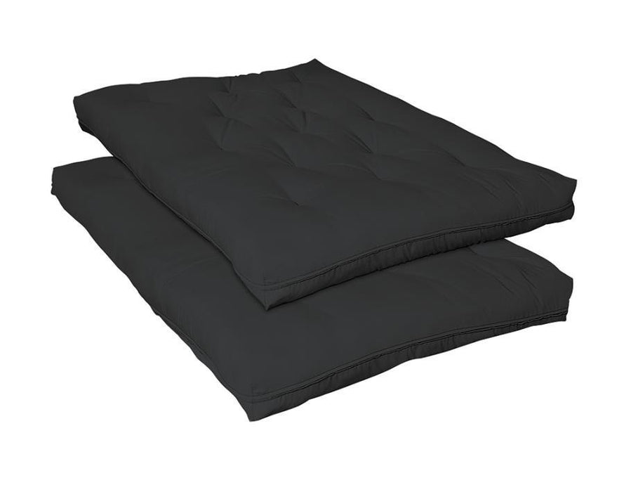 9" Premium Innerspring Futon Pad - Black – Futon Pads by CoasterElevations at Furniture Wholesale Plus , Nashville furniture store
