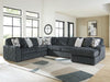Midnight-Madness - Sectional – Stationary Sectionals by Signature Design by Ashley® at Furniture Wholesale Plus , Nashville furniture store