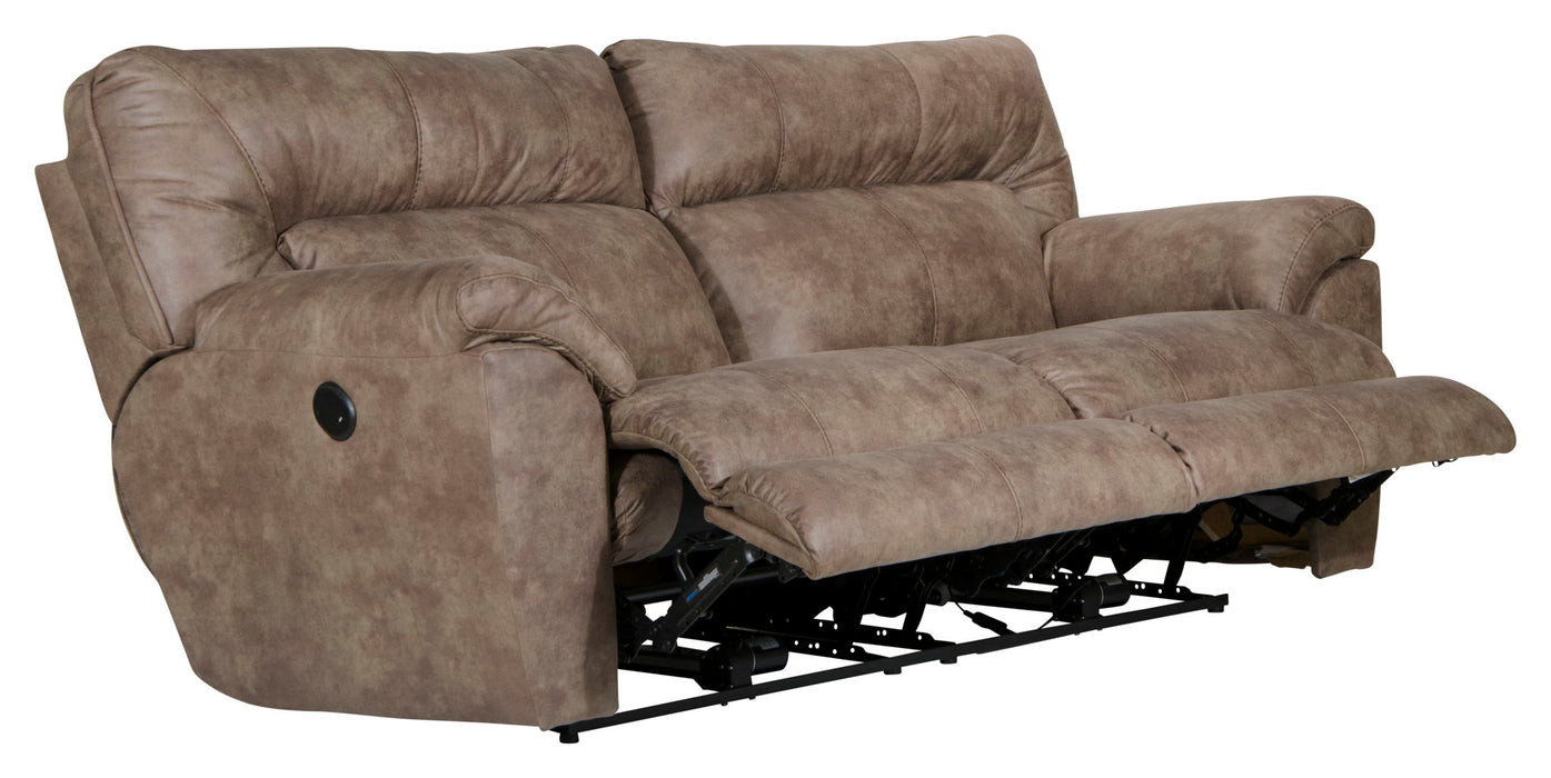 Hollins - 88" Power Reclining Sofa - Coffee – Reclining Sofas by Catnapper at Furniture Wholesale Plus , Nashville furniture store