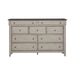 Ivy Hollow - 9 Drawer Dresser - Weathered Linen / Dusty Taupe – Dressers by Liberty Furniture at Furniture Wholesale Plus , Nashville furniture store