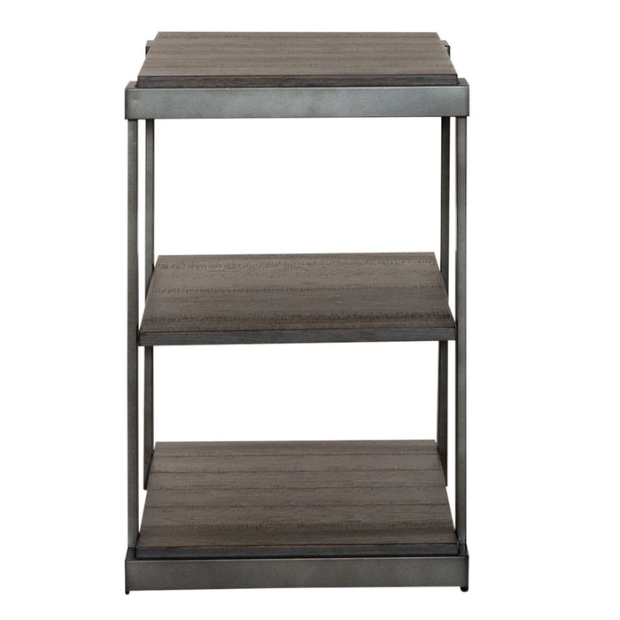 Modern View - Tiered End Table - Dark Gray – End Tables by Liberty Furniture at Furniture Wholesale Plus , Nashville furniture store