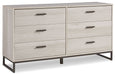 Socalle - Six Drawer Dresser – Dressers by Signature Design by Ashley® at Furniture Wholesale Plus , Nashville furniture store