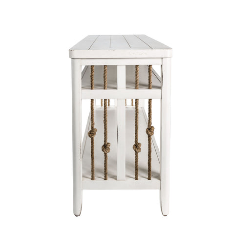 Dockside - Sofa Table - White – Sofa Tables by Liberty Furniture at Furniture Wholesale Plus , Nashville furniture store
