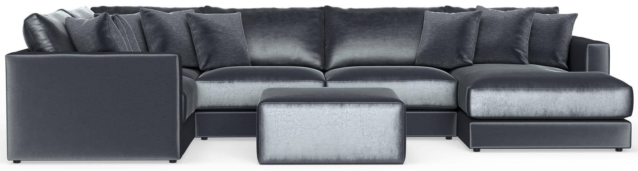 Remington - Modular Sofa And Cocktail Ottoman – 2 Piece Living Room Sets by Jackson at Furniture Wholesale Plus , Nashville furniture store