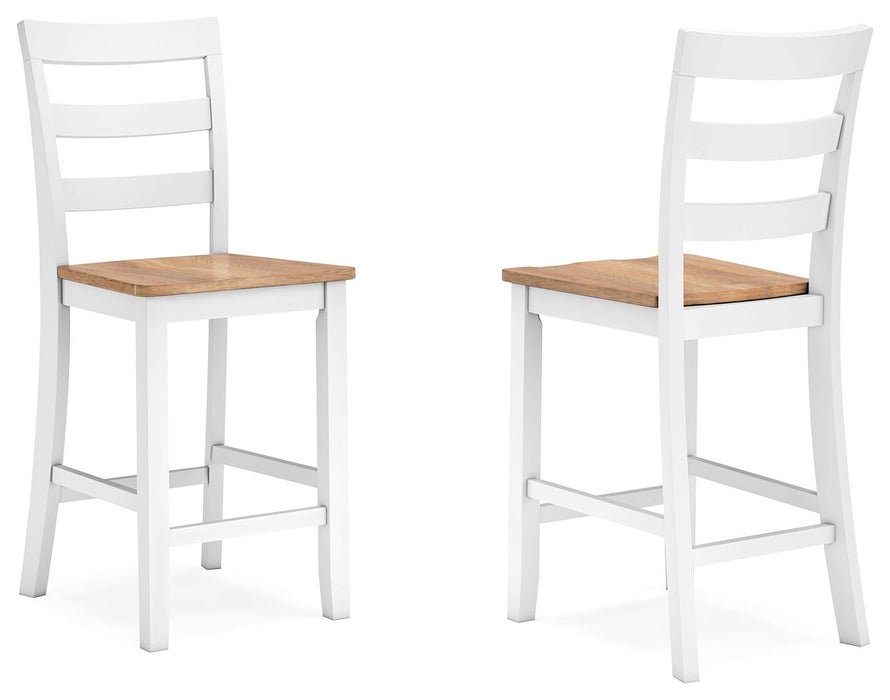 Gesthaven - Barstool (Set of 2) - Premium Stool Sets from Signature Design by Ashley® - Just $218! Shop now at Furniture Wholesale Plus  We are the best furniture store in Nashville, Hendersonville, Goodlettsville, Madison, Antioch, Mount Juliet, Lebanon, Gallatin, Springfield, Murfreesboro, Franklin, Brentwood
