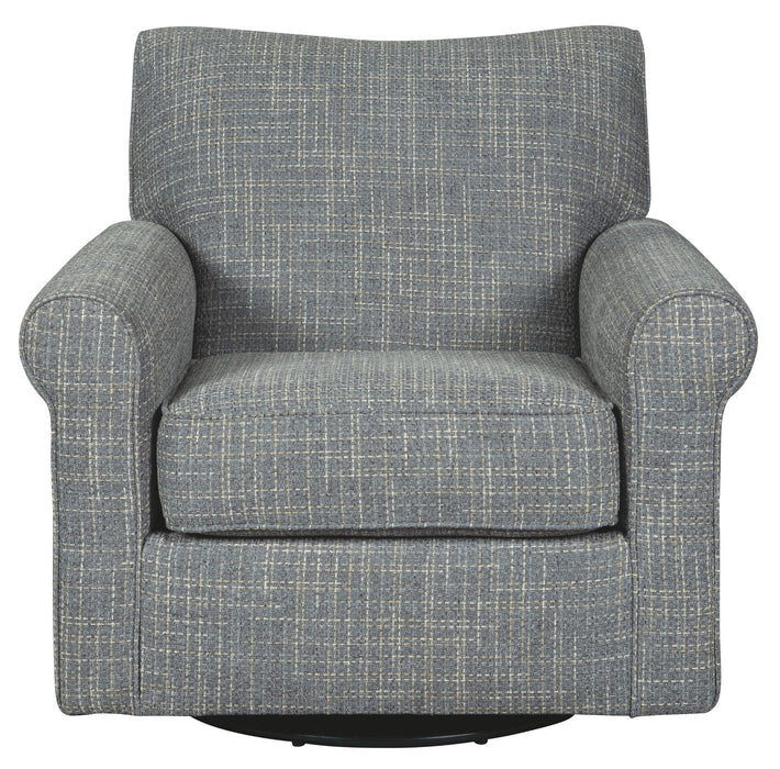 Renley - Swivel Glider Accent Chair - Ash – Swivel Glider Chairs by Signature Design by Ashley® at Furniture Wholesale Plus , Nashville furniture store
