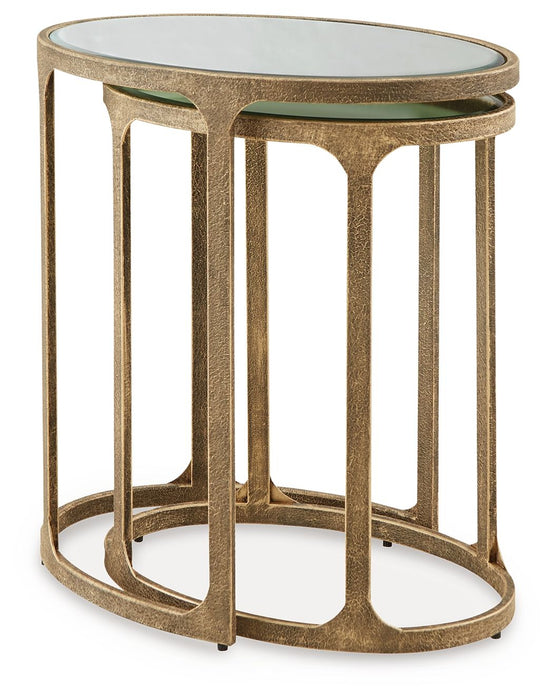 Irmaleigh - Accent Table Set (Set of 2) - Antique Black – Table Sets by Signature Design by Ashley® at Furniture Wholesale Plus , Nashville furniture store
