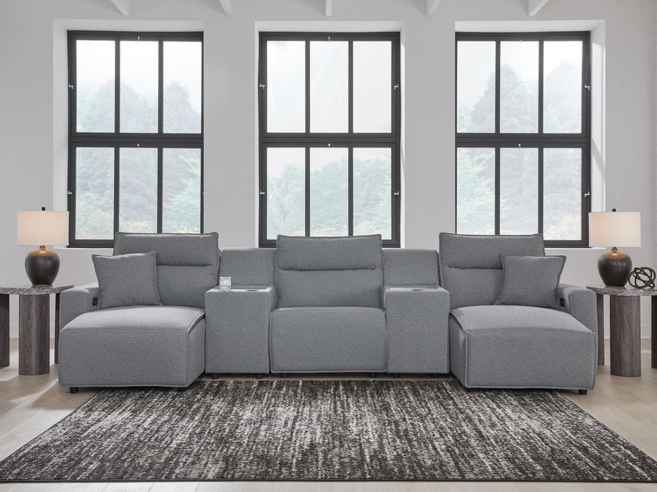 ModMax II - Salt And Pepper - Reclining Sectional – Reclining Sectionals by Signature Design by Ashley® at Furniture Wholesale Plus , Nashville furniture store