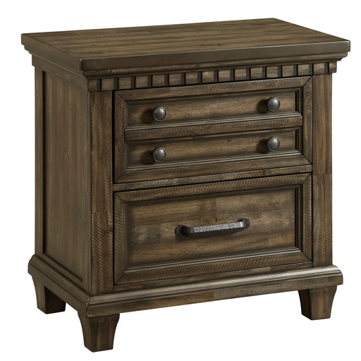Mccoy - 2 Drawer Nightstand With USB – Nightstands w/ Charging Stations by Elements International at Furniture Wholesale Plus , Nashville furniture store