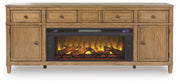 Sharlance - 81" TV Stand With Electric Fireplace – Fireplace TV Stands by Signature Design by Ashley® at Furniture Wholesale Plus , Nashville furniture store