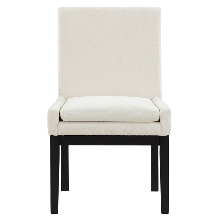 Aubrey - Arm Chair (Set of 2) - Black – Chair Sets by Steve Silver Furniture at Furniture Wholesale Plus , Nashville furniture store