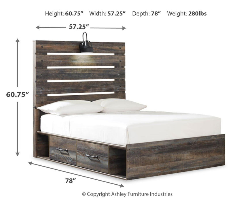 Drystan - Panel Bed – Storage Beds by Signature Design by Ashley® at Furniture Wholesale Plus , Nashville furniture store