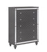 Refino - Chest - Gunmetal – Accent Chests by Crown Mark at Furniture Wholesale Plus , Nashville furniture store
