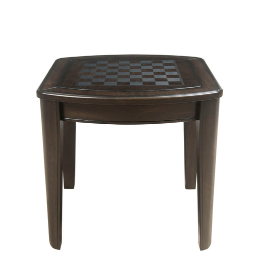 Diletta - Game End Table - Brown – End Tables by Steve Silver Furniture at Furniture Wholesale Plus , Nashville furniture store