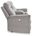 Barnsana Power Reclining Loveseat with Console - Premium Loveseat from Ashley Furniture - Just $767.13! Shop now at Furniture Wholesale Plus  We are the best furniture store in Nashville, Hendersonville, Goodlettsville, Madison, Antioch, Mount Juliet, Lebanon, Gallatin, Springfield, Murfreesboro, Franklin, Brentwood