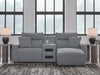ModMax II - Salt And Pepper - Reclining Sectional – Reclining Sectionals by Signature Design by Ashley® at Furniture Wholesale Plus , Nashville furniture store