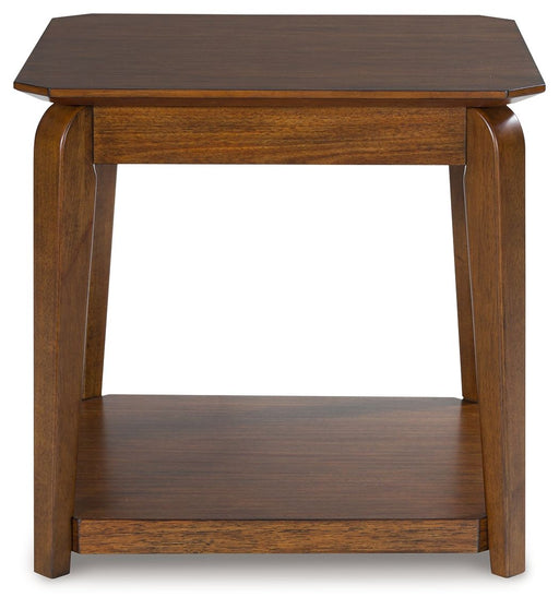 Trenmour - Square End Table - Medium Brown – End Tables by Signature Design by Ashley® at Furniture Wholesale Plus , Nashville furniture store