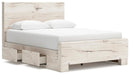 Lawroy - Panel Bed With Storage – Storage Beds by Signature Design by Ashley® at Furniture Wholesale Plus , Nashville furniture store