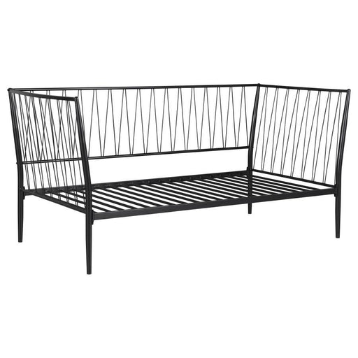 Richland - Metal Twin Daybed Bed Frame - Matte Black – Daybeds by Coaster Fine Furniture at Furniture Wholesale Plus , Nashville furniture store