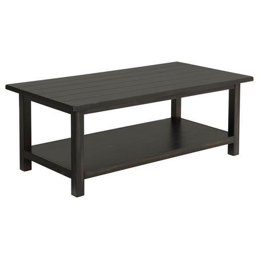 Payne - Wood Coffee Table with Shelf – Coffee Tables by Coaster Fine Furniture at Furniture Wholesale Plus , Nashville furniture store