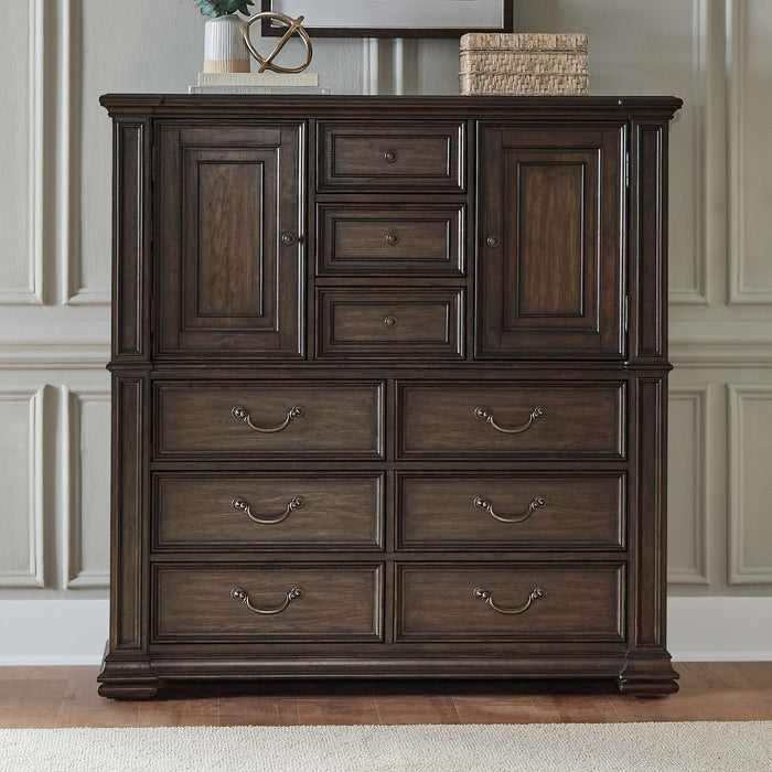 Providence Park - Dressing Chest - Chateau Brown – Accent Chests by Liberty Furniture at Furniture Wholesale Plus , Nashville furniture store