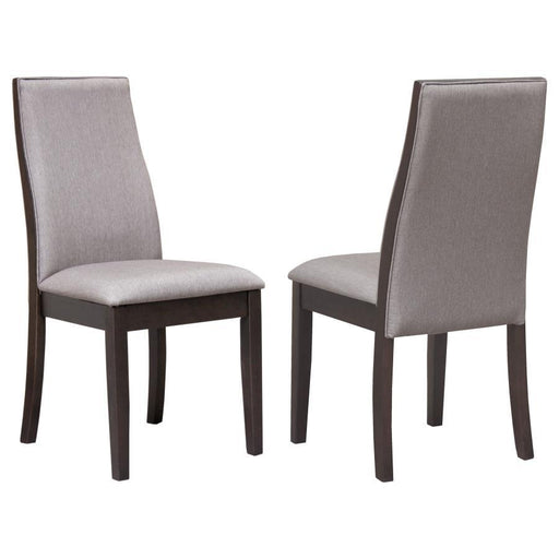 Spring Creek - Upholstered Dining Chair (Set of 2) - Premium Chair Sets from CoasterEssence - Just $309! Shop now at Furniture Wholesale Plus  We are the best furniture store in Nashville, Hendersonville, Goodlettsville, Madison, Antioch, Mount Juliet, Lebanon, Gallatin, Springfield, Murfreesboro, Franklin, Brentwood