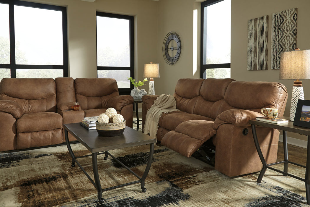 Boxberg Reclining Loveseat with Console - Premium Loveseat from Ashley Furniture - Just $767.13! Shop now at Furniture Wholesale Plus  We are the best furniture store in Nashville, Hendersonville, Goodlettsville, Madison, Antioch, Mount Juliet, Lebanon, Gallatin, Springfield, Murfreesboro, Franklin, Brentwood