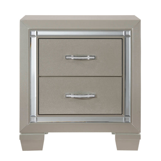 Platinum - Youth Nightstand - Сhampagne – Nightstands by Elements International at Furniture Wholesale Plus , Nashville furniture store