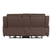 Beckham - Loveseat With Console P2 & ZG - Aline Saddle – Reclining Loveseats by Liberty Furniture at Furniture Wholesale Plus , Nashville furniture store