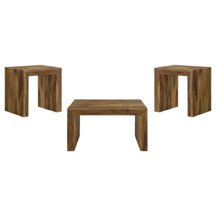 Odilia - Solid Wood Coffee And End Table Set – Table Sets by Coaster Fine Furniture at Furniture Wholesale Plus , Nashville furniture store