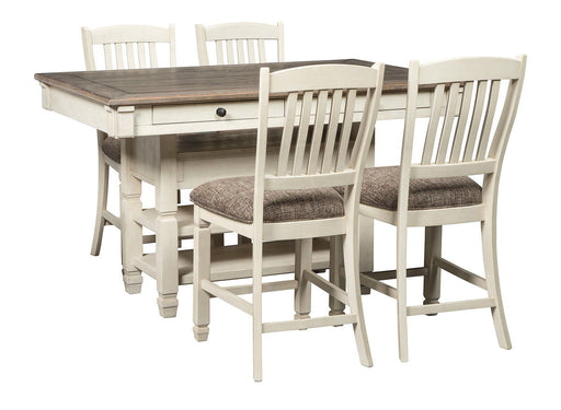 Bolanburg - Rectangular Counter Table Set - Premium 5 Piece Dining Room Sets from Signature Design by Ashley® - Just $1338! Shop now at Furniture Wholesale Plus  We are the best furniture store in Nashville, Hendersonville, Goodlettsville, Madison, Antioch, Mount Juliet, Lebanon, Gallatin, Springfield, Murfreesboro, Franklin, Brentwood