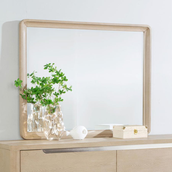 Ladera - Dresser Mirror - Light Elm – Mirrors by Coaster Fine Furniture at Furniture Wholesale Plus , Nashville furniture store