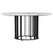 Haven - Round Genuine White Marble Top Table – End Tables by Coaster Fine Furniture at Furniture Wholesale Plus , Nashville furniture store