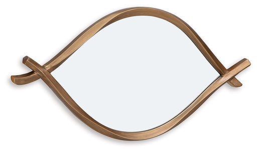 Bartner - Accent Mirror - Antique Gold Finish – Accent Mirrors by Signature Design by Ashley® at Furniture Wholesale Plus , Nashville furniture store