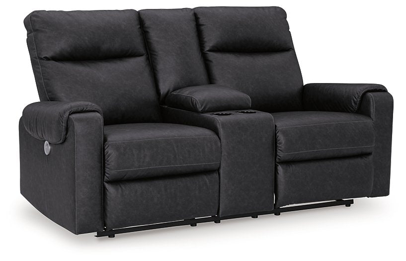 Axtellton Power Reclining Loveseat with Console - Premium Loveseat from Ashley Furniture - Just $767.13! Shop now at Furniture Wholesale Plus  We are the best furniture store in Nashville, Hendersonville, Goodlettsville, Madison, Antioch, Mount Juliet, Lebanon, Gallatin, Springfield, Murfreesboro, Franklin, Brentwood