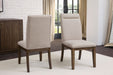 Garland - Side Chair (Set of 2) - Dark Brown – Chair Sets by Steve Silver Furniture at Furniture Wholesale Plus , Nashville furniture store