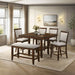 Portage - Counter Bench - Brown / Beige – Counter Benches by Elements International at Furniture Wholesale Plus , Nashville furniture store