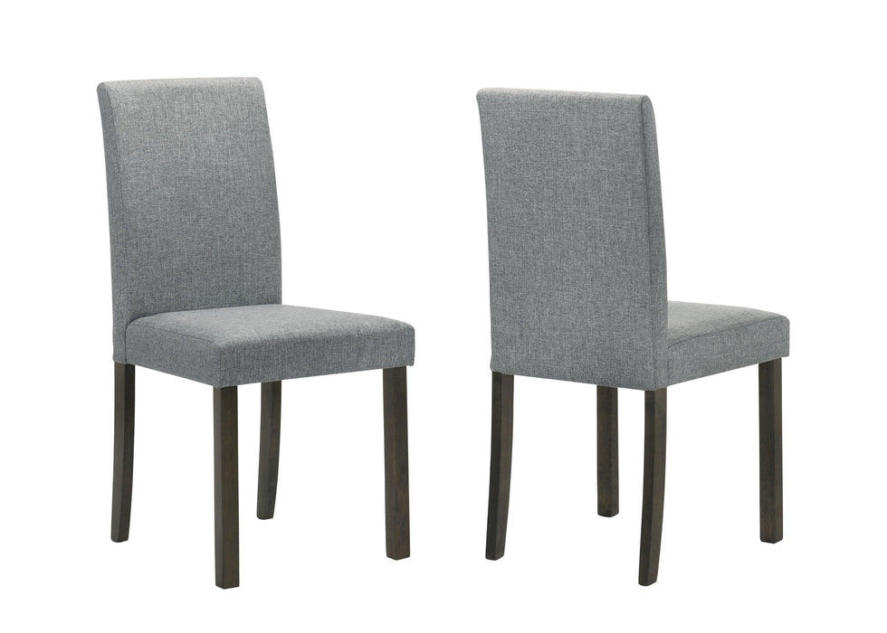 Melshire - Side Chair (Set of 2) - Gray – Chair Sets by Crown Mark at Furniture Wholesale Plus , Nashville furniture store