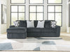 Midnight-Madness - Sectional – Stationary Sectionals by Signature Design by Ashley® at Furniture Wholesale Plus , Nashville furniture store