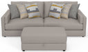 Trevor - Extra Deep Oversized Sofa With Included Storage Cocktail Ottoman – 2 Piece Living Room Sets by Jackson at Furniture Wholesale Plus , Nashville furniture store