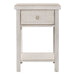 Modern Farmhouse - Drawer Chair Side Table – Chair Side Tables by Liberty Furniture at Furniture Wholesale Plus , Nashville furniture store